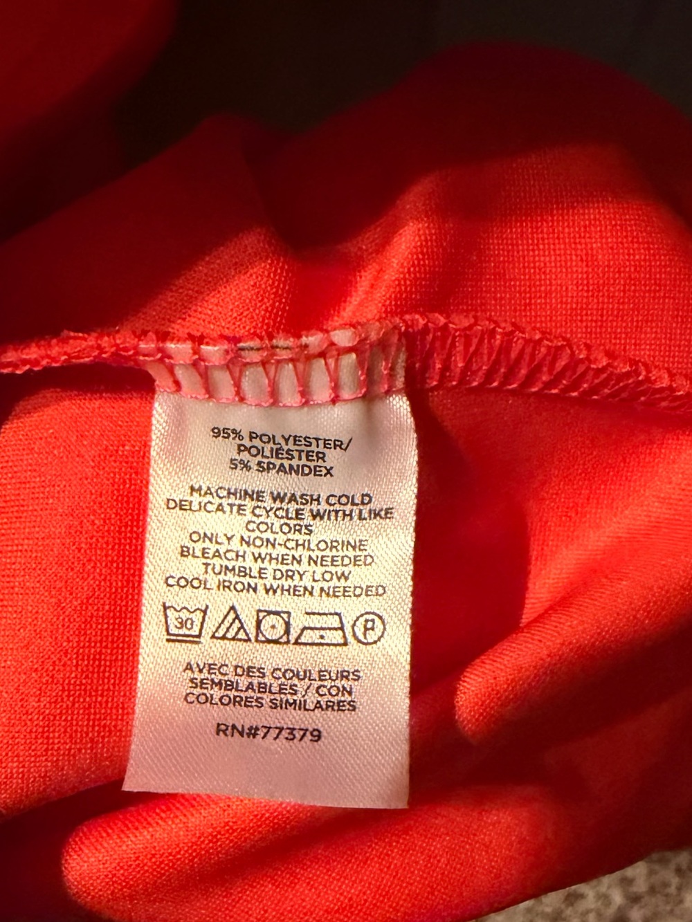 Ann Taylor Orange Twist Neck Halter Top | M - Picture 7 of 8